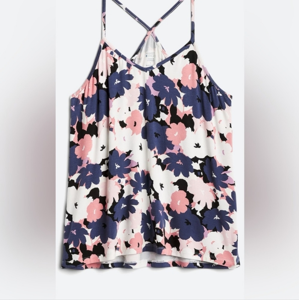 NWT Market & Spruce Kaelie Strappy Knit tank top - size large